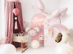 Pink Honeycomb Hot Air Balloon - The Party Room