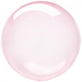 Dark Pink Crystal Clearz Balloons