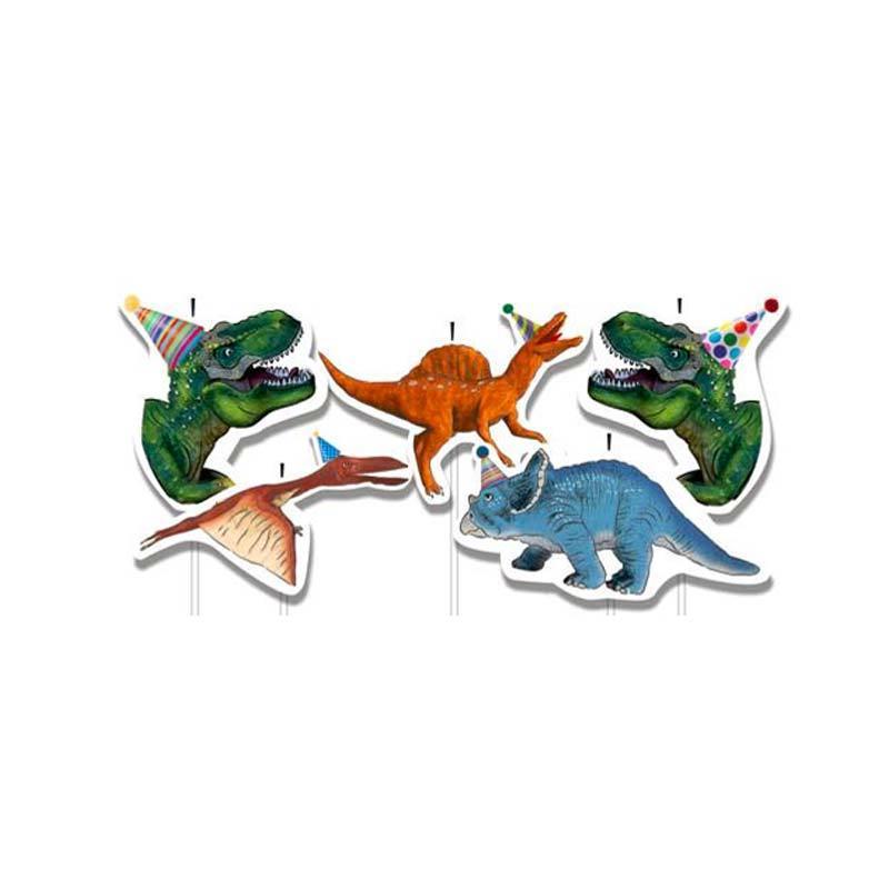 Dinosaur Party Candles - The Party Room