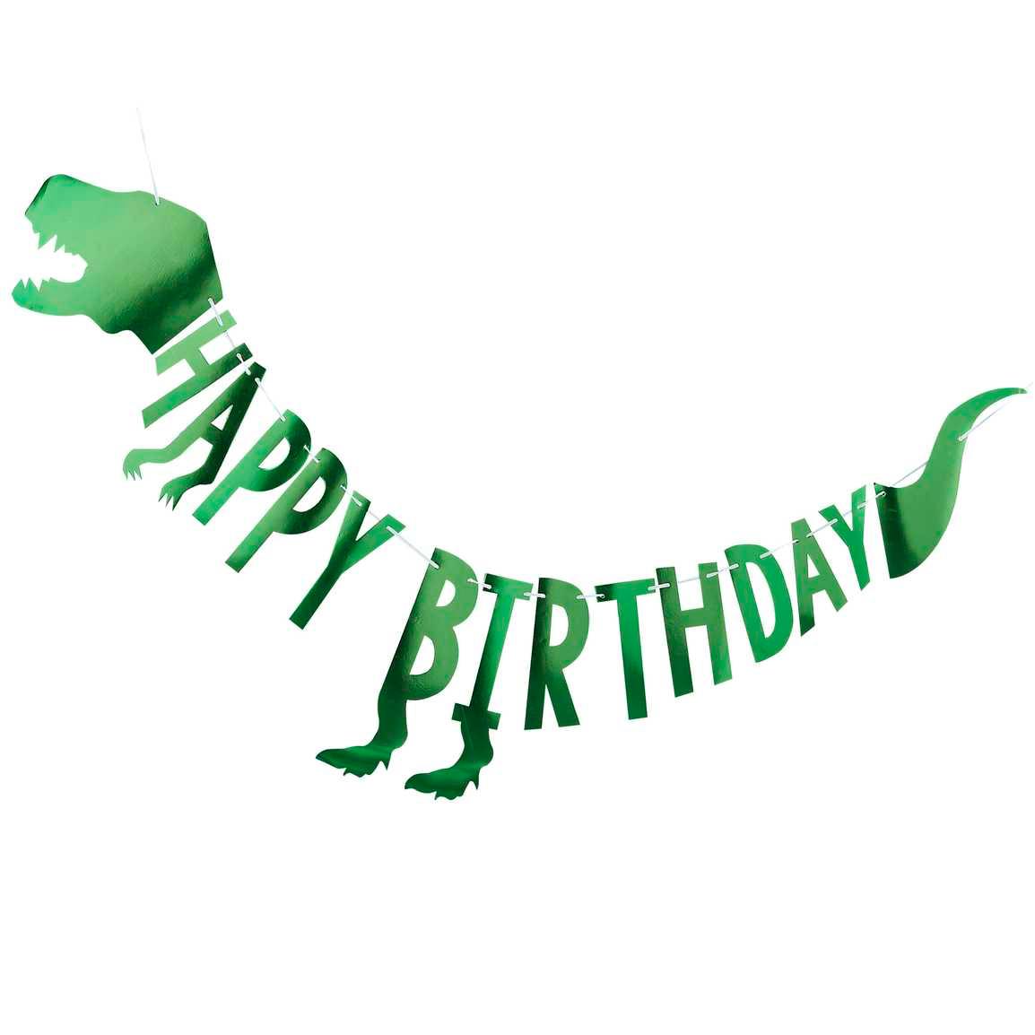 Happy Birthday Party Dinosaur Bunting - The Party Room
