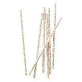 Ditsy Floral Paper Straws - The Party Room