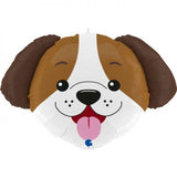 Jumbo Dog Head Foil Balloon