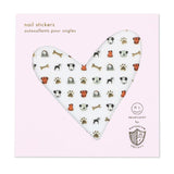 Bow Wow Dog Nail Stickers