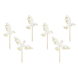 Dove Cupcake Toppers 6pk