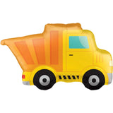 Jumbo Dump Truck Foil Balloon - The Party Room