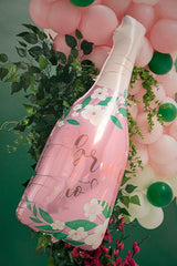 Jumbo Bride to Be Champagne Bottle Foil Balloon - The Party Room