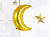 Large Gold Moon Foil Balloon - The Party Room