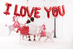 Red I Love You Foil Balloons - The Party Room