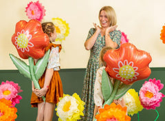 Jumbo Flower Foil Balloon - The Party Room