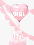 It's a Girl Heart Foil Balloon - The Party Room