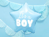 It's a Boy Star Foil Balloon - The Party Room