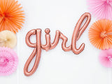 Rose Gold Girl Foil Balloons - The Party Room