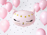 Pink Cat Foil Balloon - The Party Room
