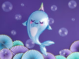 Jumbo Narwhal Foil Balloon - The Party Room