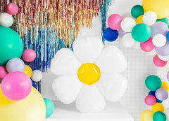 Large Daisy Foil Balloon - The Party Room