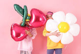 Large Daisy Foil Balloon - The Party Room
