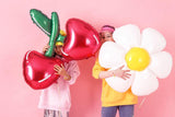 Large Cherry Foil Balloon - The Party Room