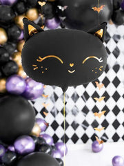 Black Cat Foil Balloon - The Party Room
