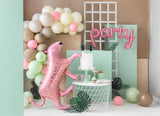 Jumbo Pink Leopard Foil Balloon - The Party Room
