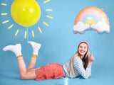 Rainbow Cloud Foil Balloon - The Party Room