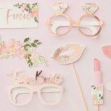 Floral Hen Party Photo Booth Props 10pk - The Party Room