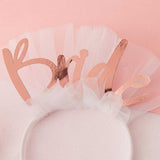 Bride To Be Hen Party Veil Headband - The Party Room