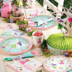 Fairy Forest Plates 8pk - The Party Room