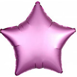 Satin Luxe Flamingo Star Foil Balloons