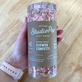 Flower Confetti Large Tube | Blushing - The Party Room