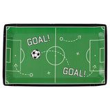 Football Pitch Paper Plates 8pk - The Party Room