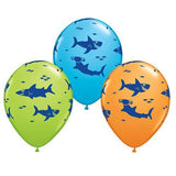 Fun Sharks Balloons (12 Pack) - The Party Room
