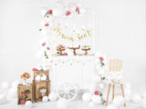 White Feather Garland - The Party Room