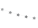 Silver Stars Garland - The Party Room