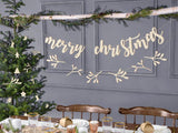 Wooder Merry Christmas Banner - The Party Room