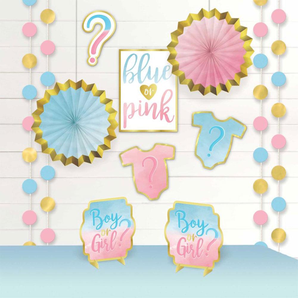 Gender Reveal Room Decorating Kit NZ The Party Room