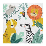 Get Wild Jungle Napkins 16pk - The Party Room