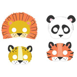 Get Wild Jungle Party Masks - The Party Room
