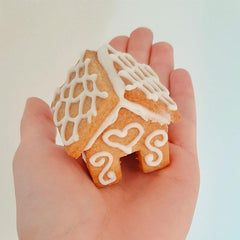 Mini (Mug Topper) Gingerbread House Cookie Cutter Set - The Party Room