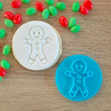 Gingerbread Man Fondant Stamp - The Party Room