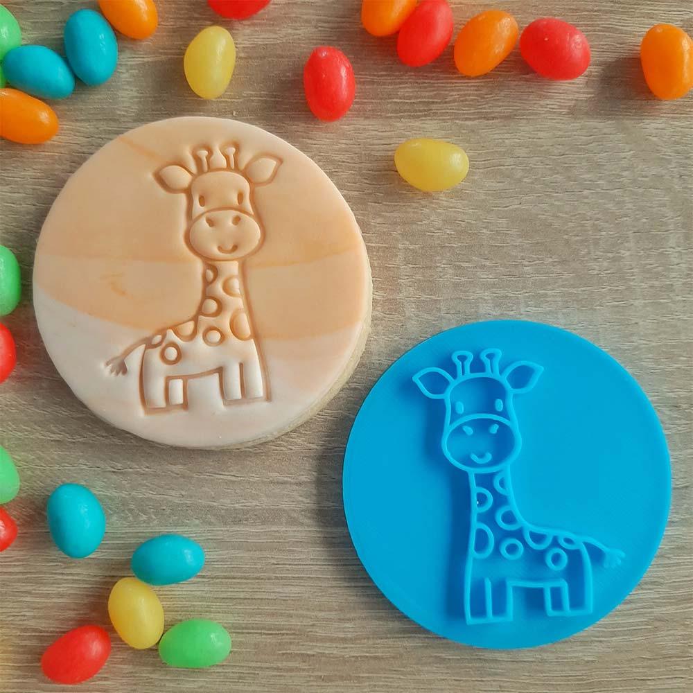 Giraffe Fondant Stamp - The Party Room