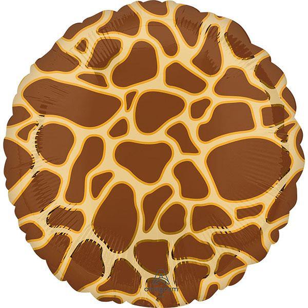 Giraffe Print Foil Balloon - The Party Room