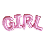 Pink Girl Foil Balloons