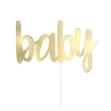 Gold Baby Cake Topper - The Party Room