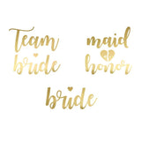 Gold Bachelorette Party Temporary Tattoos - The Party Room