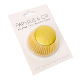 Gold Foil Baking Cups 50pk - The Party Room