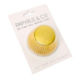 Gold Foil Baking Cups 50pk