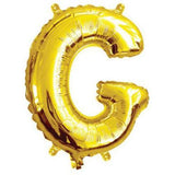 Gold Foil Letter Balloons - G