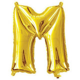 Gold Foil Letter Balloons - M - The Party Room