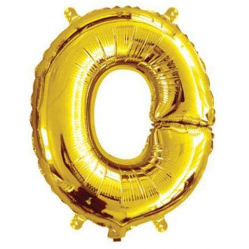 Gold Foil Letter Balloons - O - The Party Room