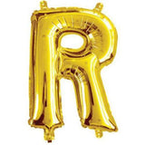 Gold Foil Letter Balloons - R